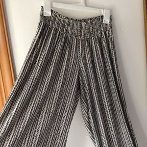Wide leg stretch pant SM/MD